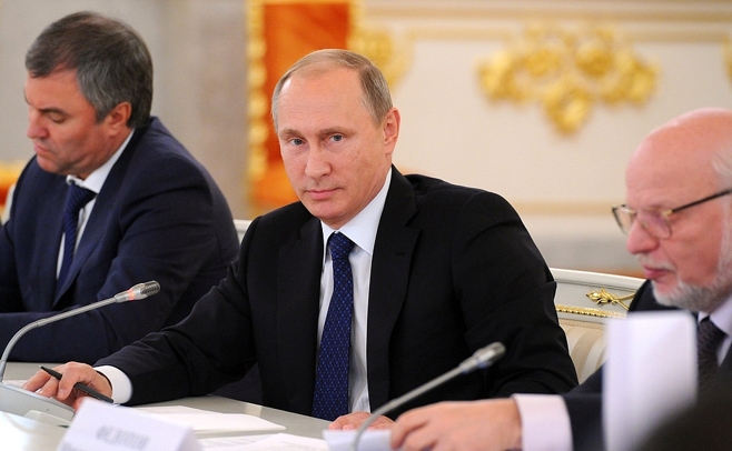 Путин на заседании Совета